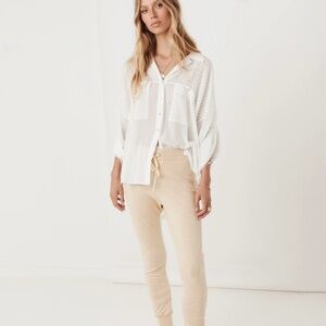 SPELL Linda Blouse - White  size Medium (New)